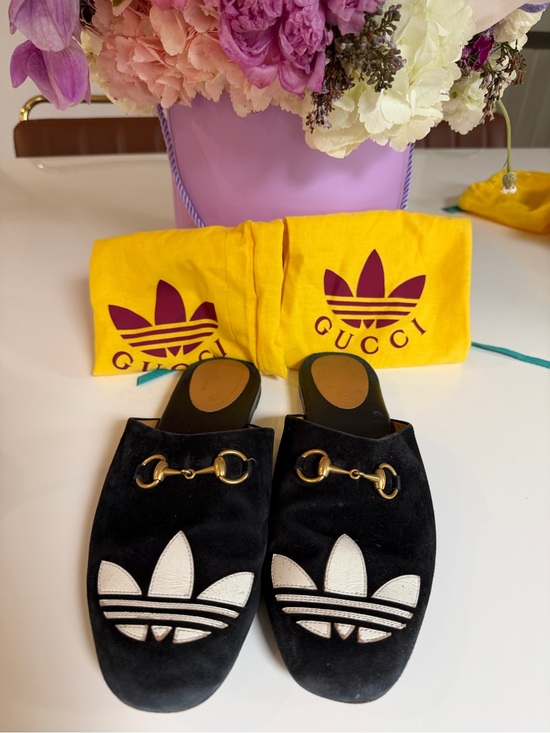 Gucci Shoes - Gucci x adidas slides